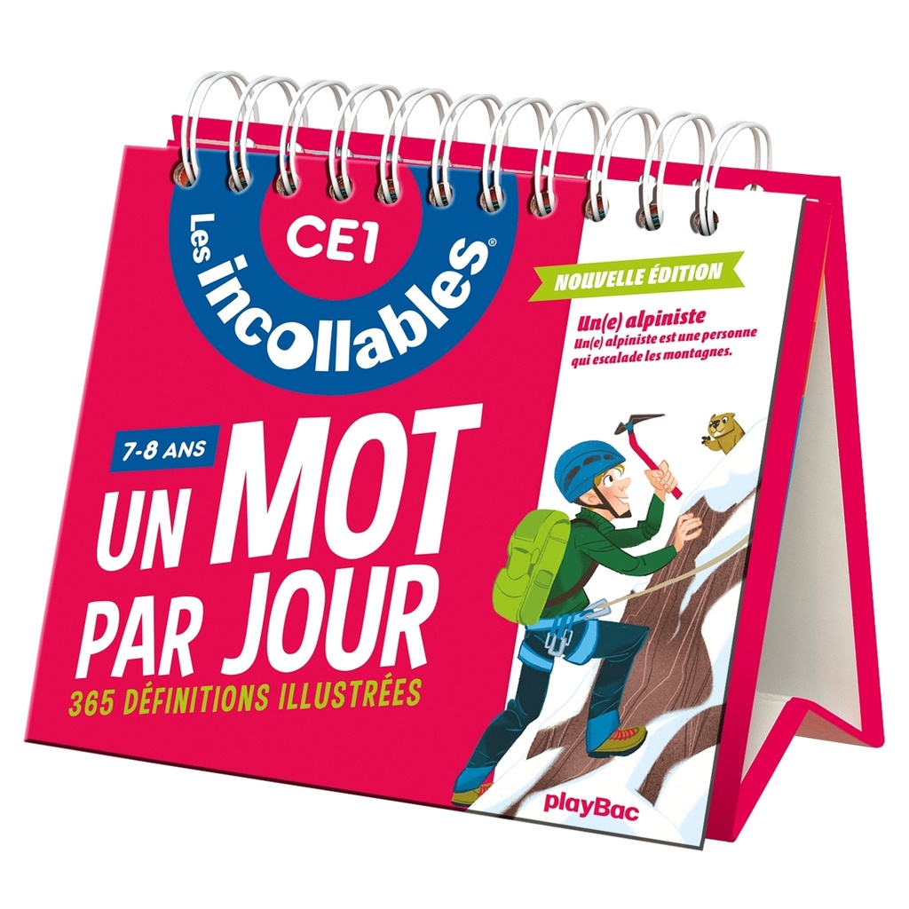 [9782809674354] Les incollables - Un mot par jour - CE1 7/8 ans - Édition 2021