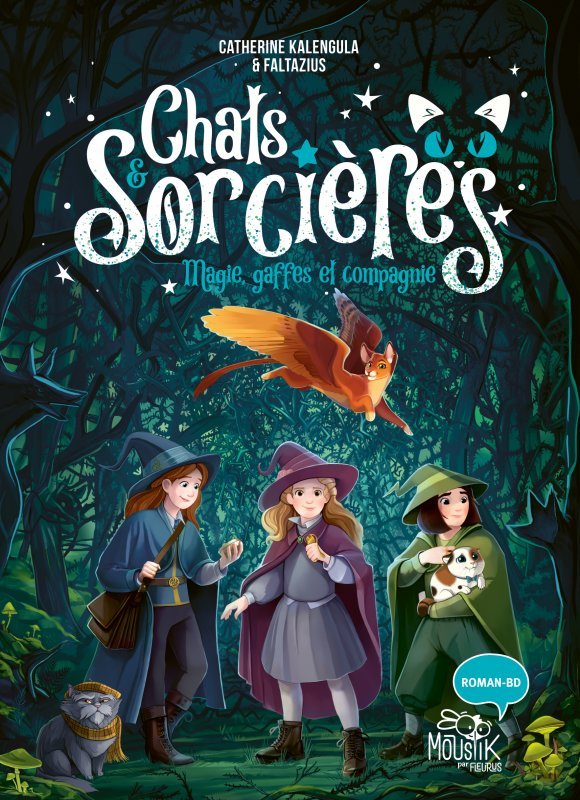 [9782215166139] Chats & sorcières - Magies, gaffes et compagnie