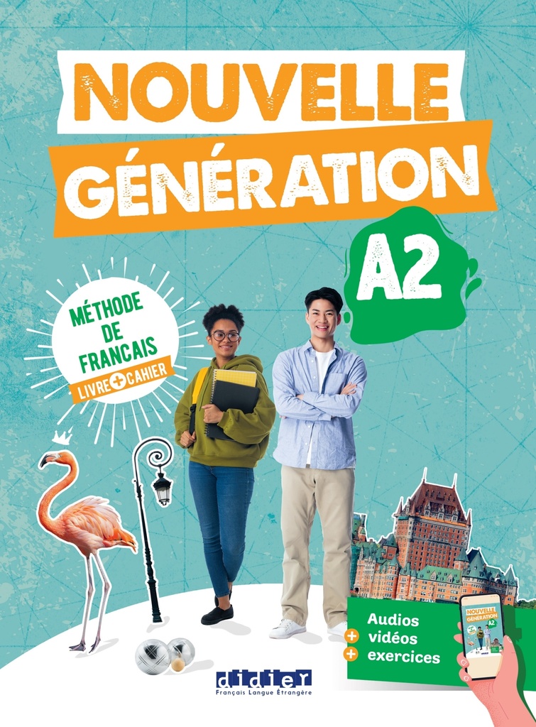 [9782278104093] Nouvelle Génération A2 - Livre + Cahier + didierfle.app