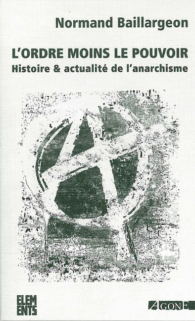 L' Ordre moins le pouvoir