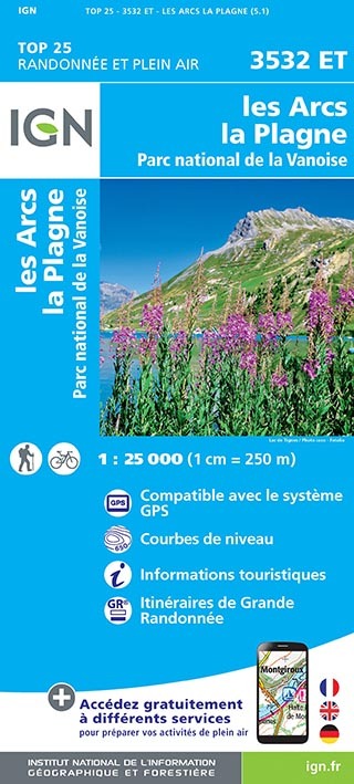 [9782758547167] 3532ET LES ARCS - LA PLAGNE PN DE LA VANOISE