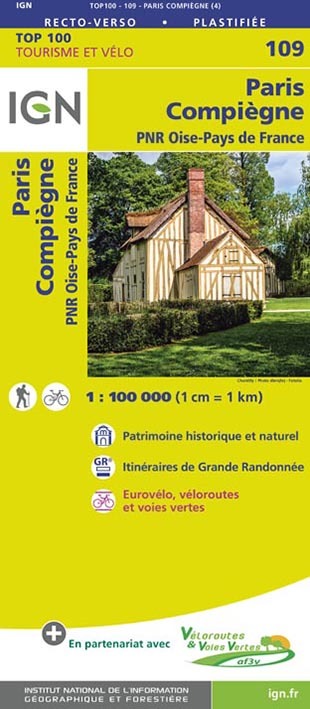 [9782758543596] 109 - PARIS COMPIEGNE PNR OISE PAYS DE FRANCE