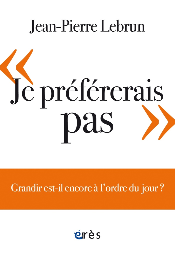 [9782749275024] Je préférerais pas