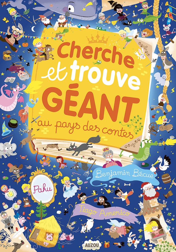 [9782733837061] CHERCHE ET TROUVE GEANT - AU PAYS DES CONTES