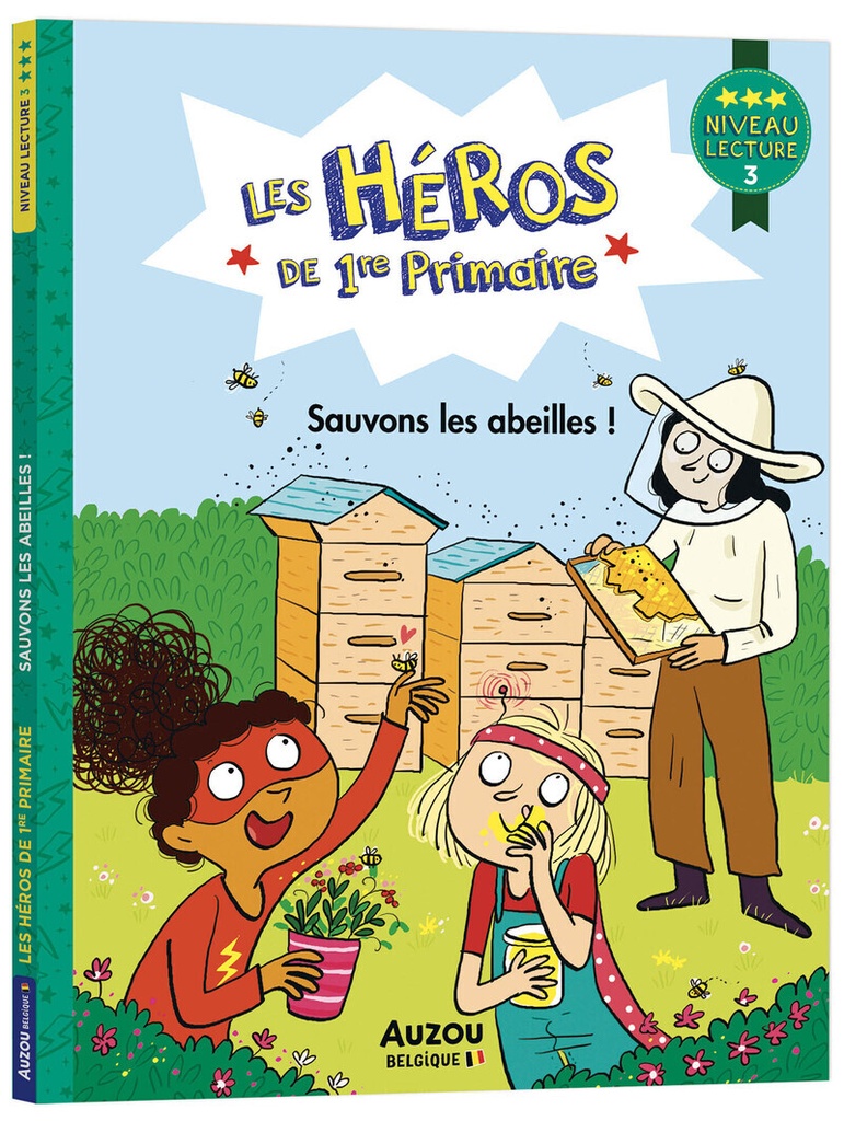 [9791039505963] Les héros de 1re Primaire - Niveau 3 - Sauvons les abeilles !