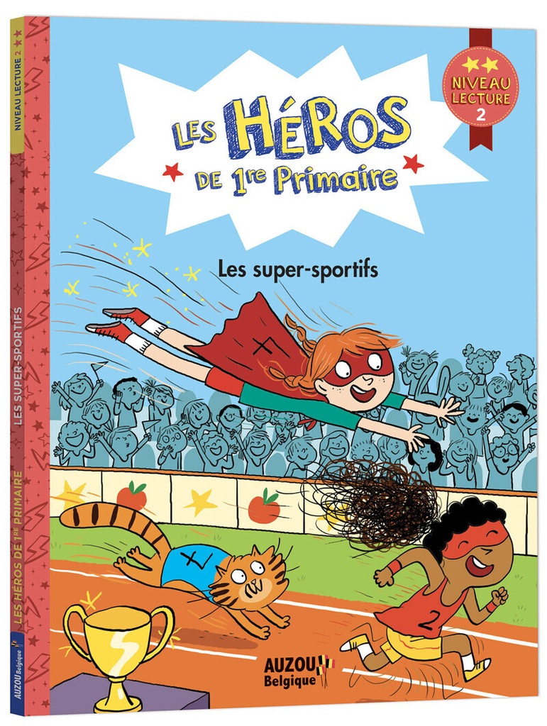 [9782733898055] Les héros de 1re Primaire - Niveau 2 - Les super-sportifs