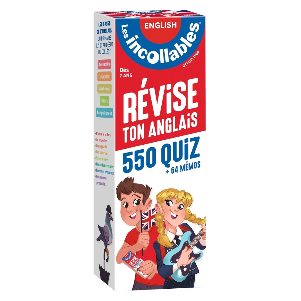 [9782809682922] Les incollables - Révise ton anglais - 7/12 ans