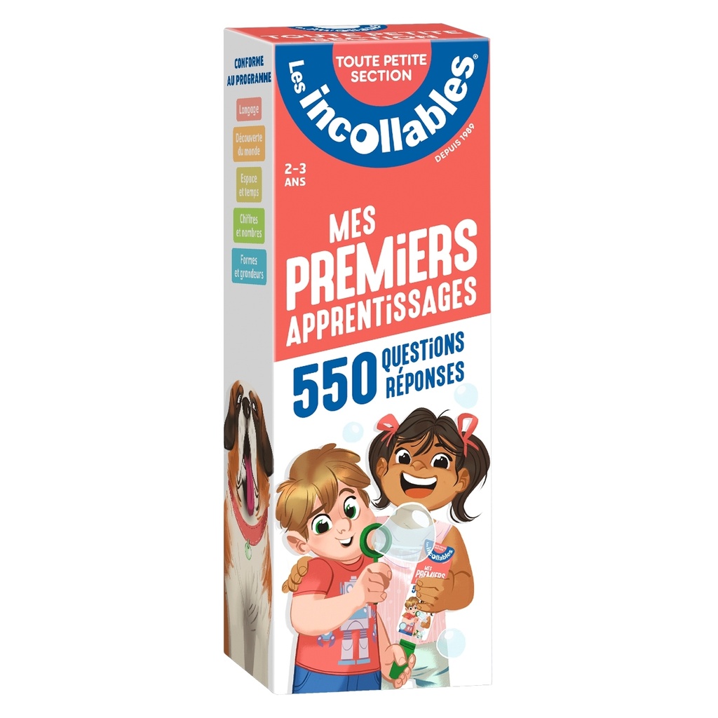 [9782809682823] Les incollables - Mes premiers apprentissages - Toute petite Section - 2/3 ans