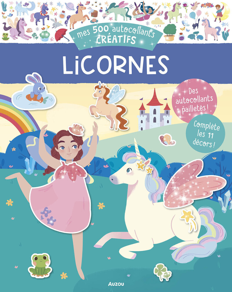 [9782733899137] Mes 500 autocollants - Licorne