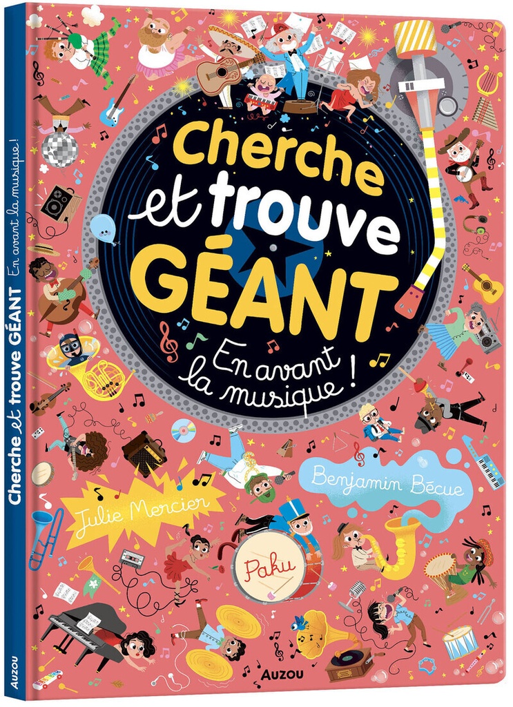 [9791039514095] CHERCHE ET TROUVE GEANT - EN AVANT LA MUSIQUE !