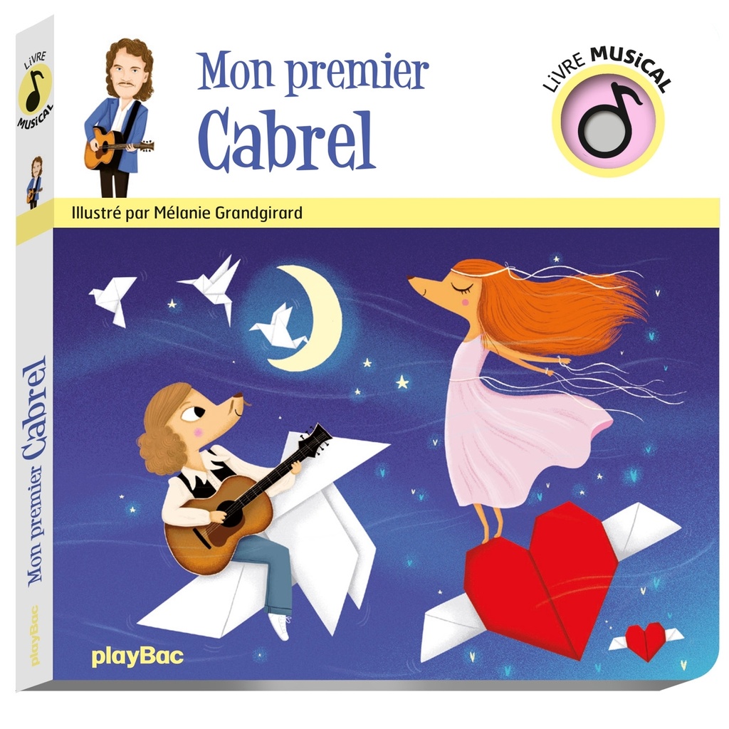 [9782809678352] Livre musical - Mon premier Cabrel