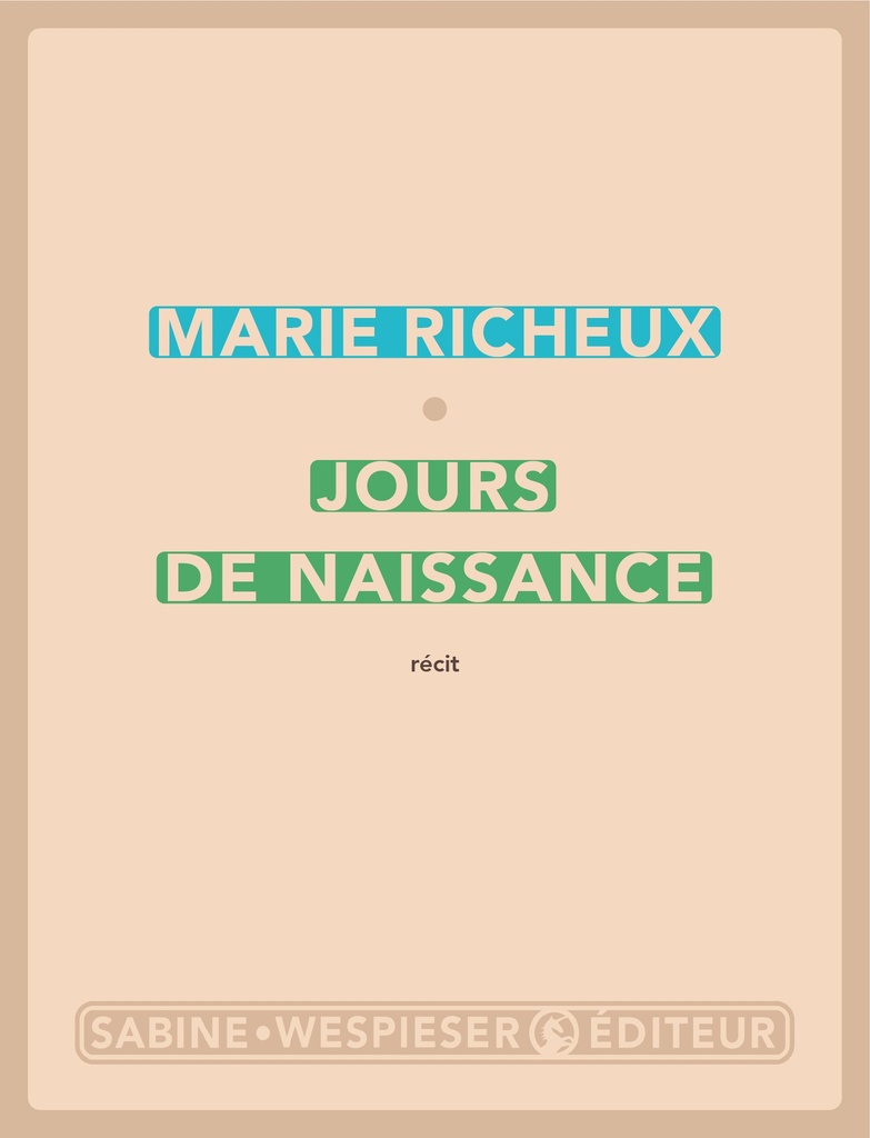 [9782848054810] Jours de naissance