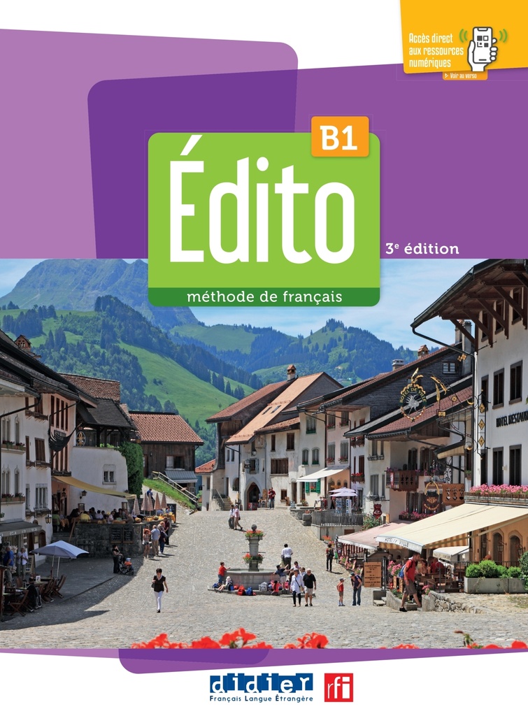 [9782278108541] Édito B1 - édition 2022-2024 - Livre + didierfle.app