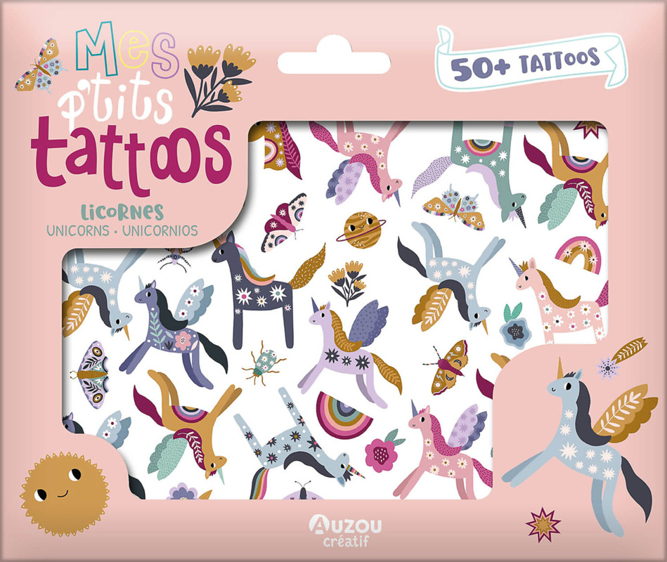 [9791039510974] Mes p'tits tattoos - Licornes