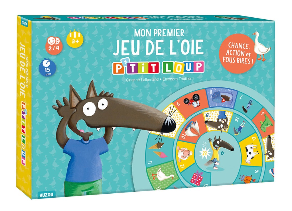 [9782733899090] P'tit Loup - Mon premier jeu de l'oie