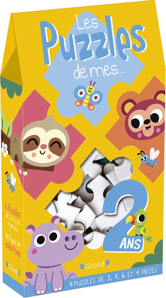 [9782324033346] Les puzzles de mes 2 ans