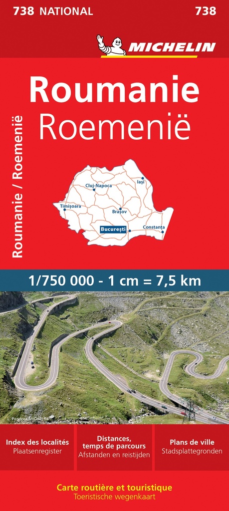 [9782067172074] ROUMANIE ROEMENË 11738 CARTE ' NATIONAL ' MICHELIN