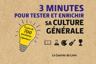 [9782702917862] 3 minutes pour tester et enrichir sa culture générale