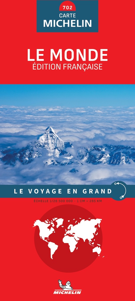 [9782067170407] MONDE 11702 CARTE ' NATIONAL ' MICHELIN KAART