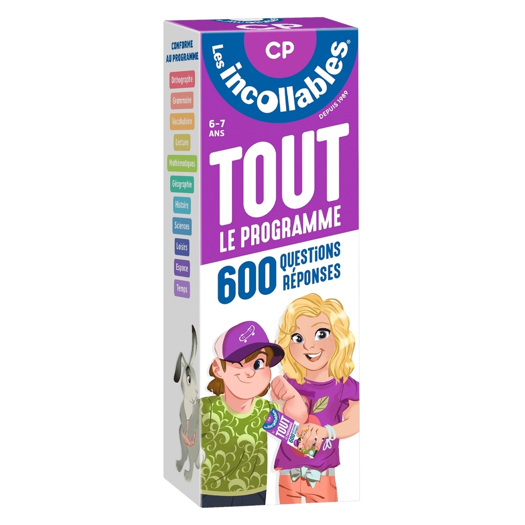 [9782809682861] Les incollables - Tout le programme du CP - 6/7 ans