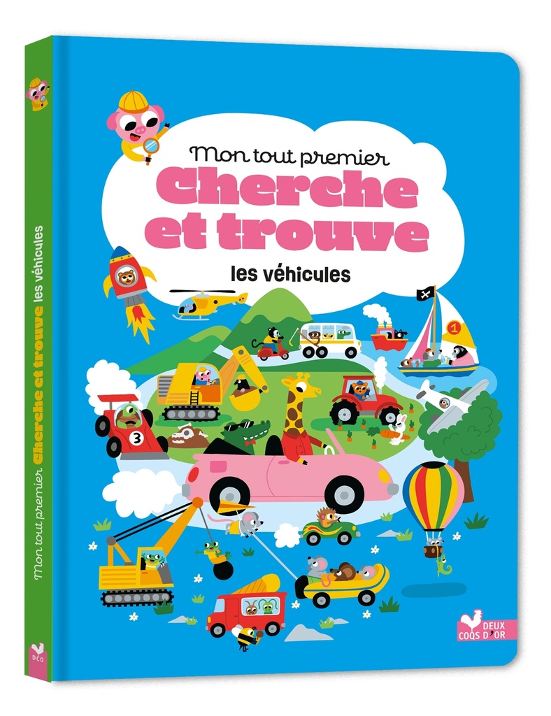 [9782017233329] Mon tout premier cherche et trouve - les véhicules