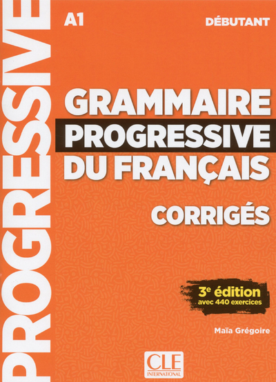 [9782090381023] Grammaire progressive du français A1 débutant corrigés 3ème édition