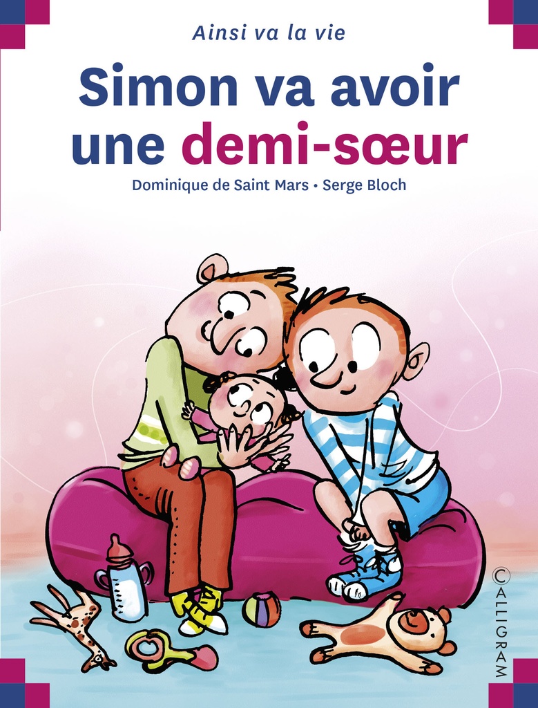 SIMON VA AVOIR UNE DEMI-SOEUR