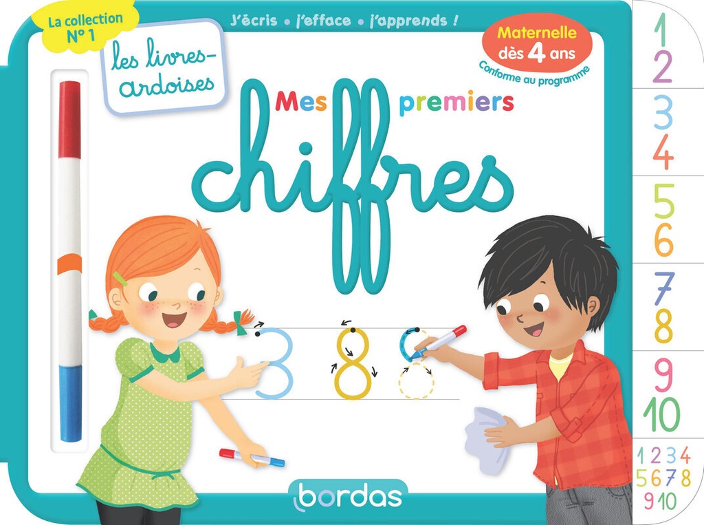 [9782047401262] Les livres-ardoises - Mes premiers chiffres