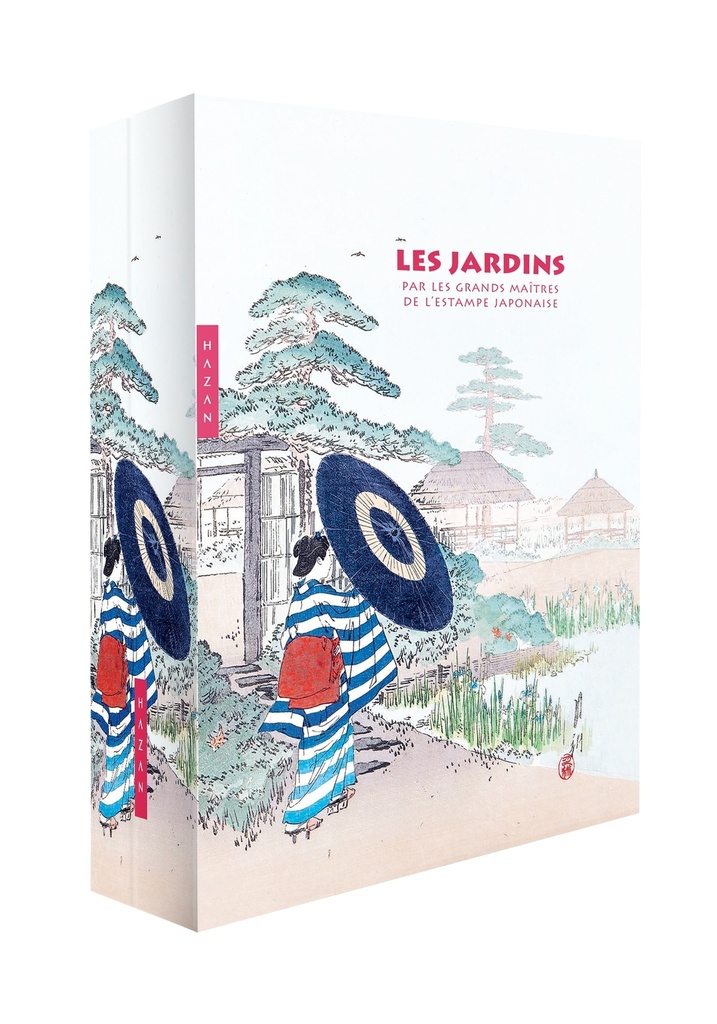 [9782754113045] Les jardins par les grands maîtres de l'estampe japonaise (coffret)