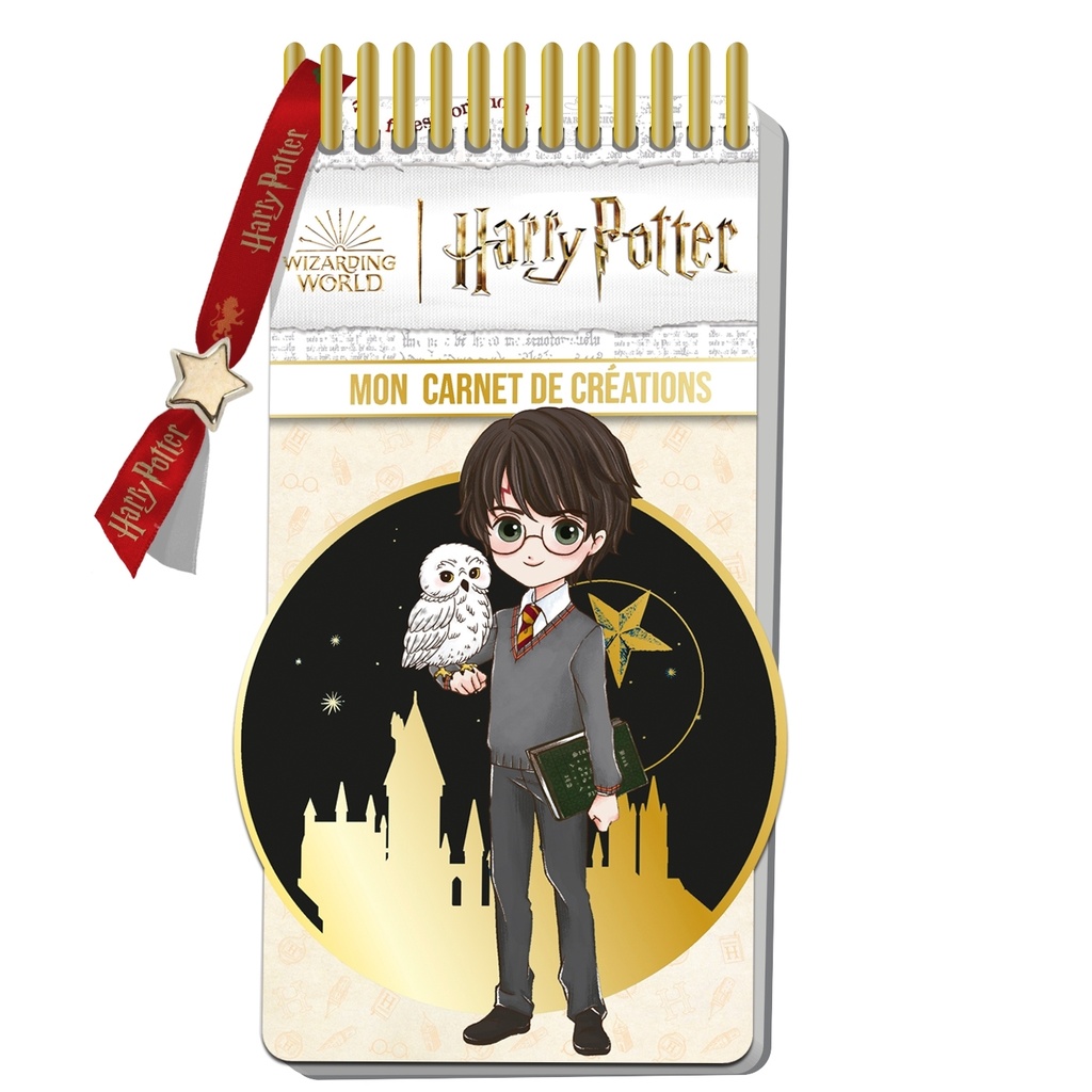 [9782809685169] Harry Potter - Mon carnet de créations