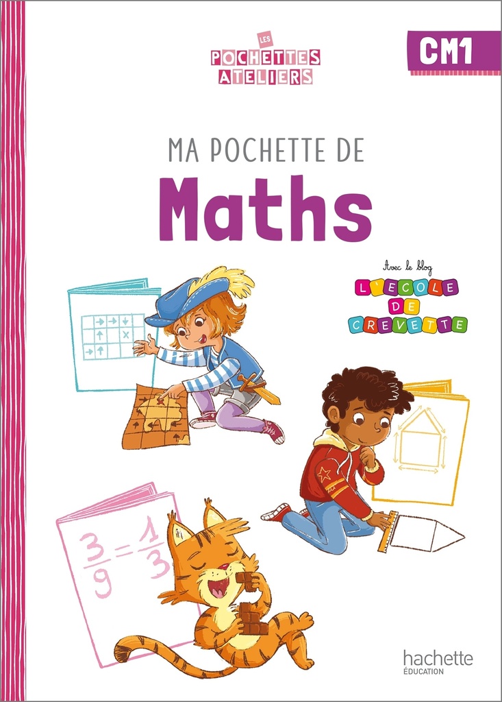 [9782011000422] Ma pochette de maths CM1 - Les Pochettes Ateliers - Pochette élève - Ed. 2022