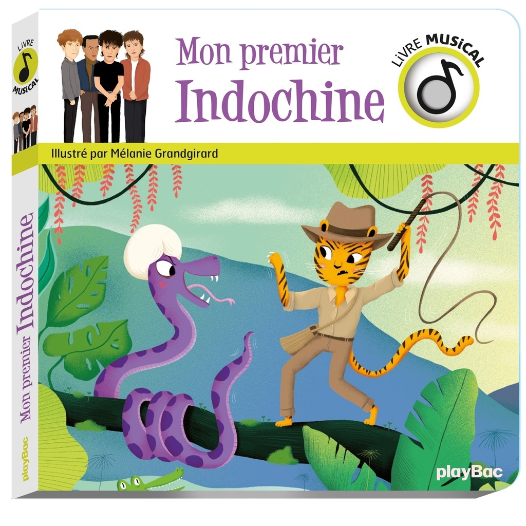 [9782809679403] Livre musical - Mon premier Indochine