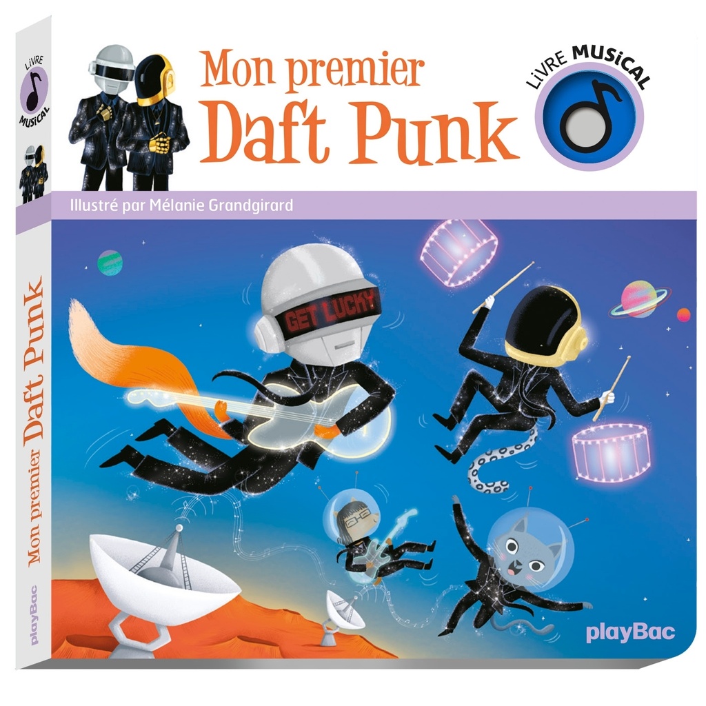 [9782809681857] Livre musical - Mon premier Daft Punk