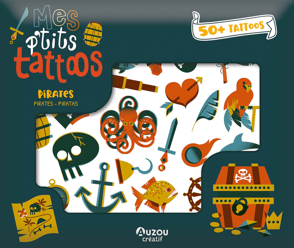 [9791039526821] Mes p'tits tattoos - Pirates