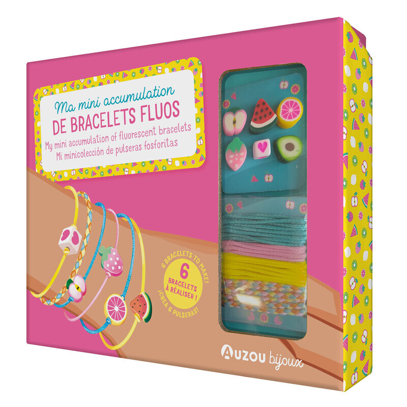 [9791039523288] MA MINI ACCUMULATION DE BRACELETS FLUO - MON SUPERBE BIJOU