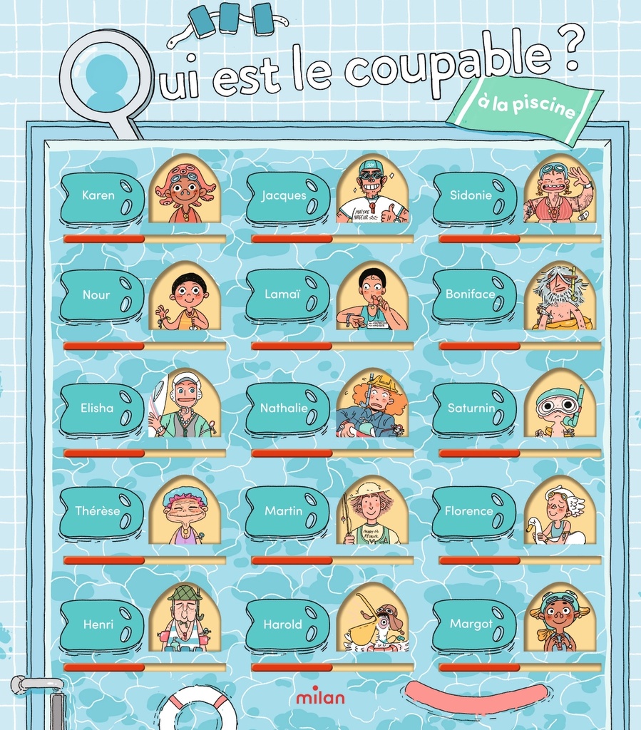 [9782408030520] Qui est le coupable à la piscine ?