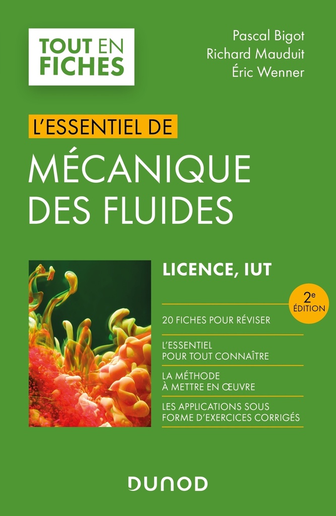 [9782100854721] L'essentiel de mécanique des fluides - 2e éd.