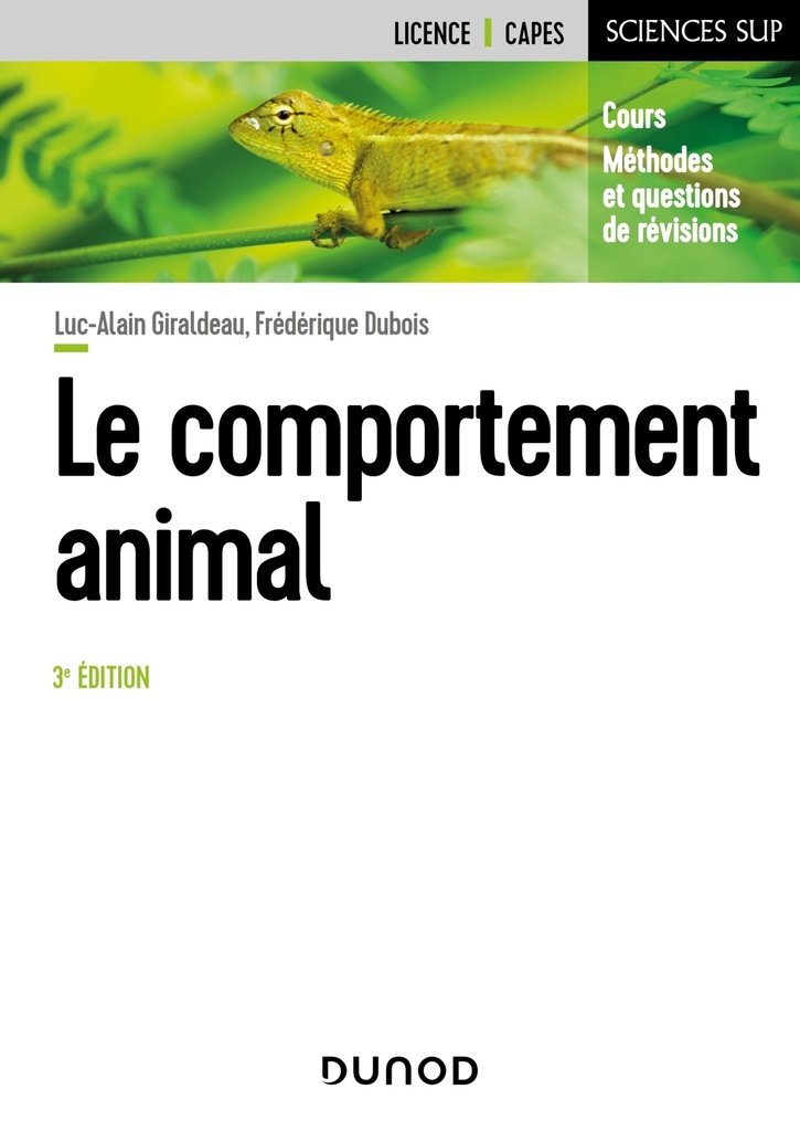 [9782100862047] Le comportement animal - 3e éd.