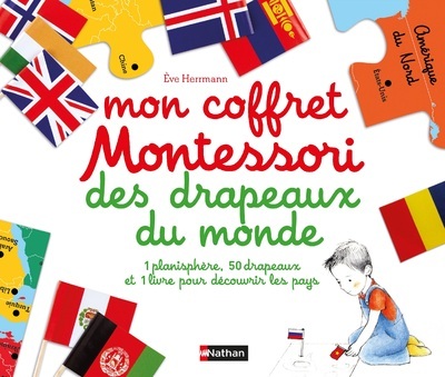 [9782092787922] Mon coffret Montessori des drapeaux du monde