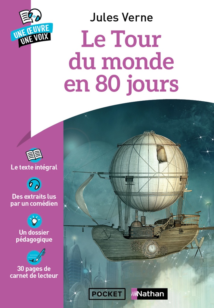 [9782266328746] Le Tour du monde en 80 jours - Une oeuvre une voix