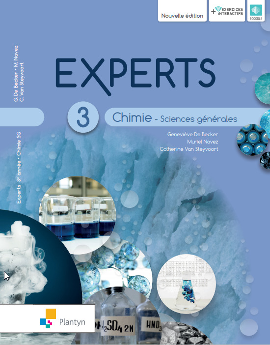EXPERTS CHIMIE 3 SCIENCES GENERALES NOUVELLE VERSION (+ SCOODLE)