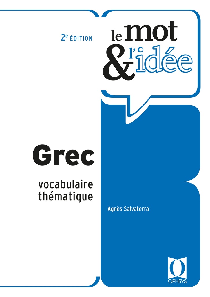 [9782708015852] Grec - Vocabulaire thématique