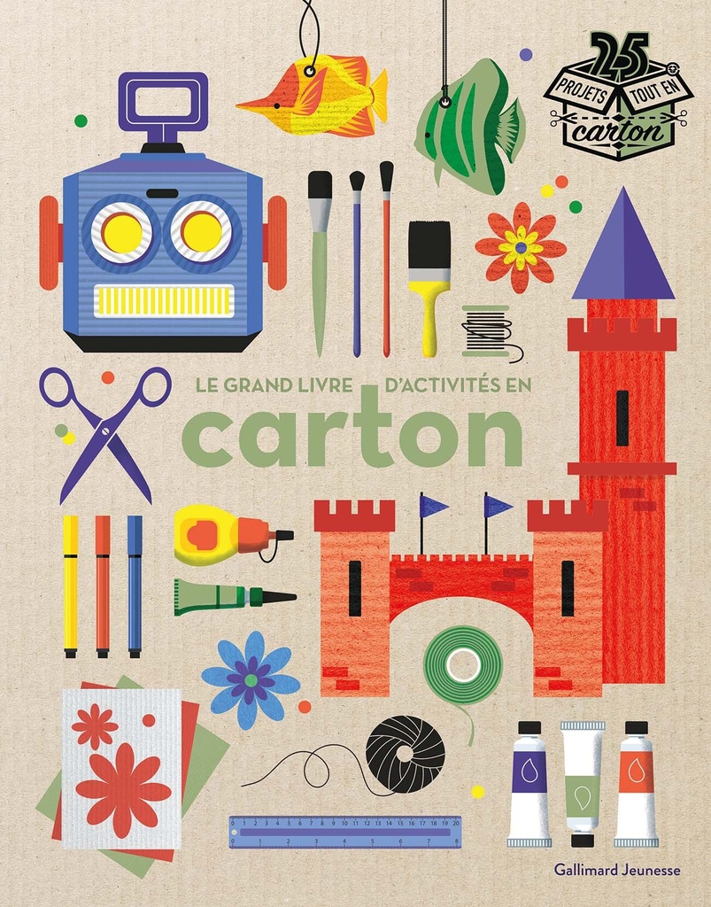 Le grand livre des activités en carton