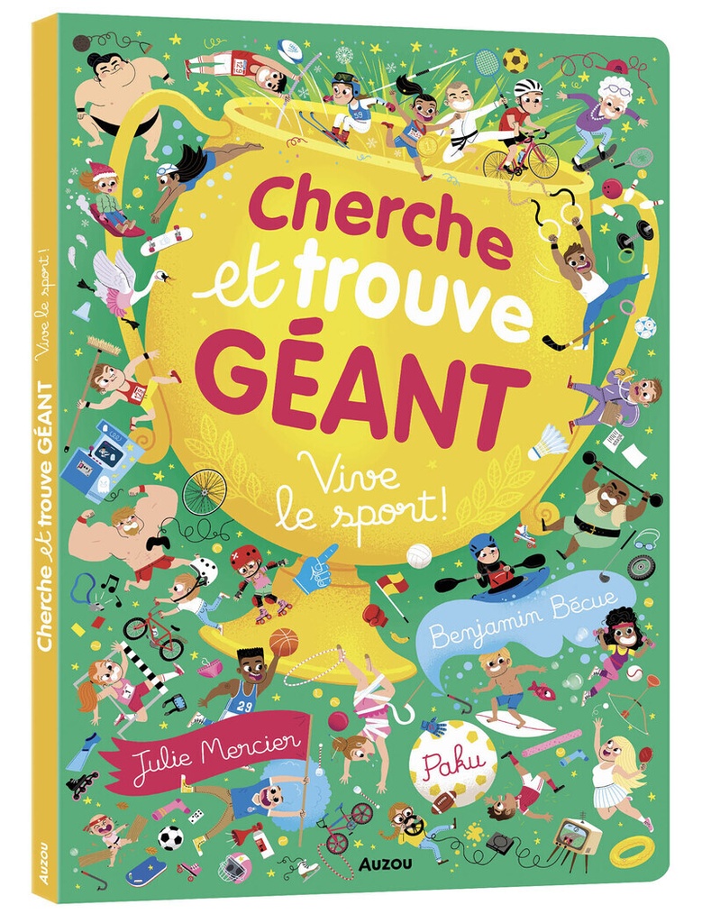 [9791039525039] CHERCHE ET TROUVE GEANT - VIVE LE SPORT !