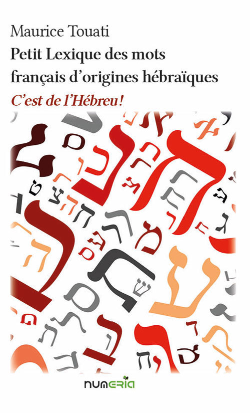 [9782362840043] Petit Lexique des mots Français d’origines hébraïques