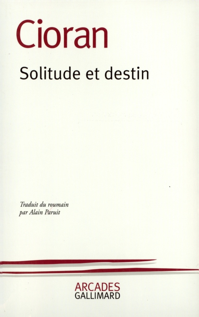 [9782070729746] Solitude et destin