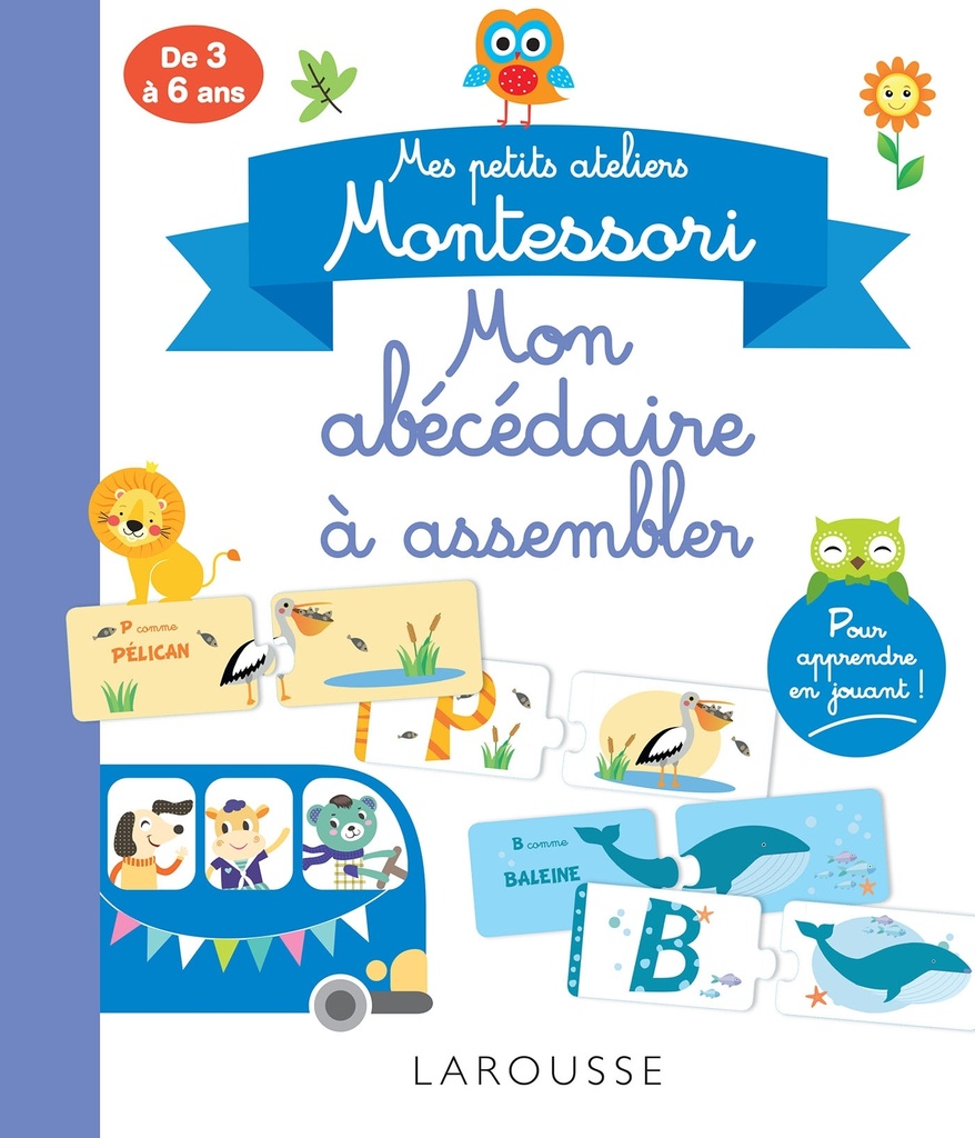 [9782036002692] Mes ateliers Montessori : Abécédaire à assembler