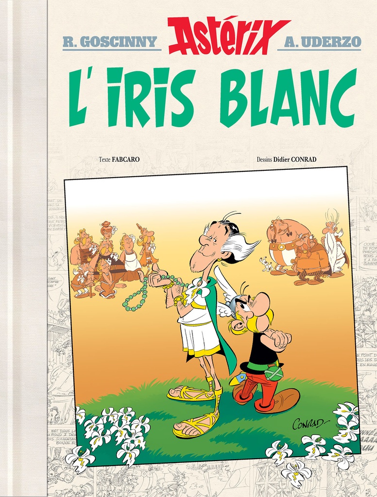 [9782017253006] ASTERIX Tome 40 Edition Luxe - L'Iris blanc