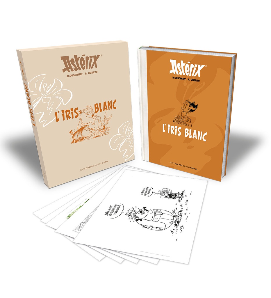 [9782017253013] ASTERIX Tome 40 Artbook - L'Iris blanc