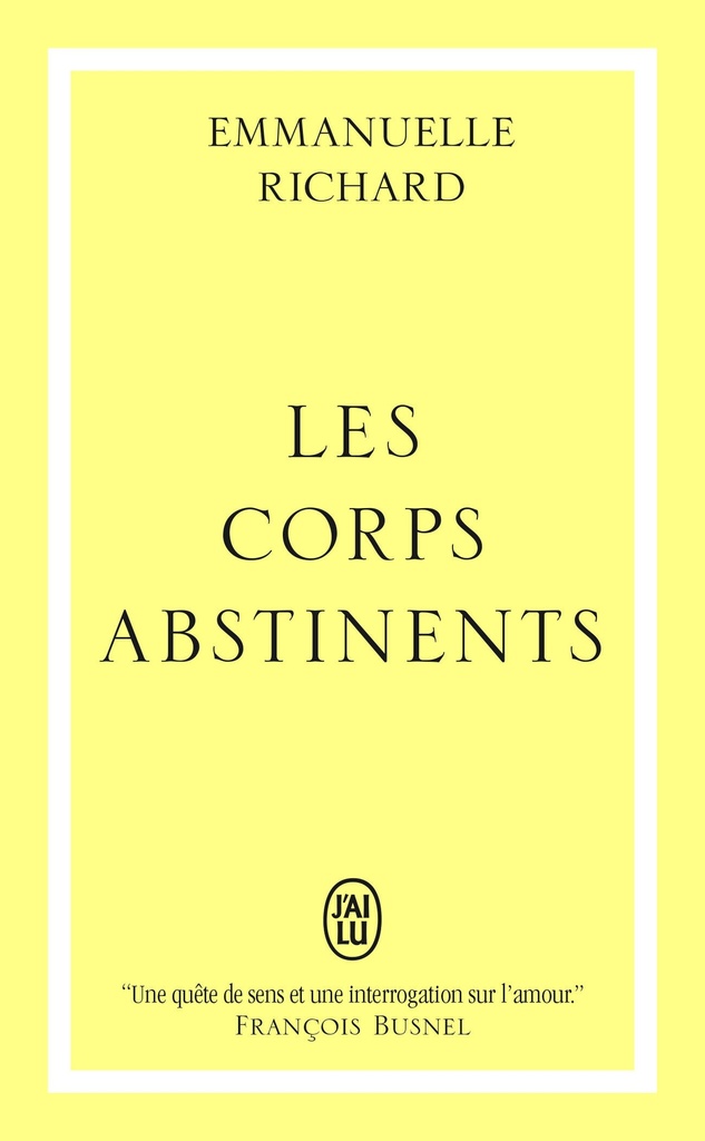 [9782290235867] Les corps abstinents